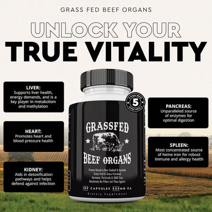 Beef liver capsules